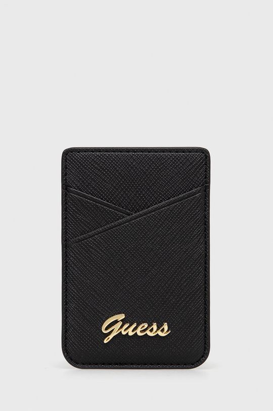 Чохол на банківські карти на магніті Guess колір чорний (1769139)