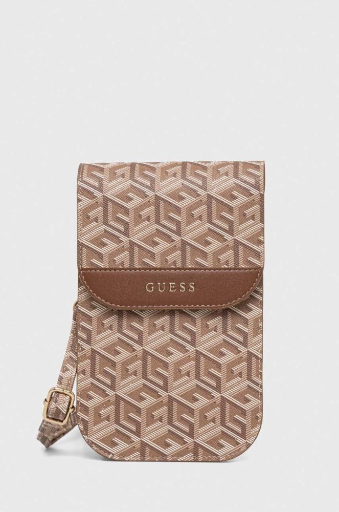 Чохол для телефону Guess колір коричневий (3412914)