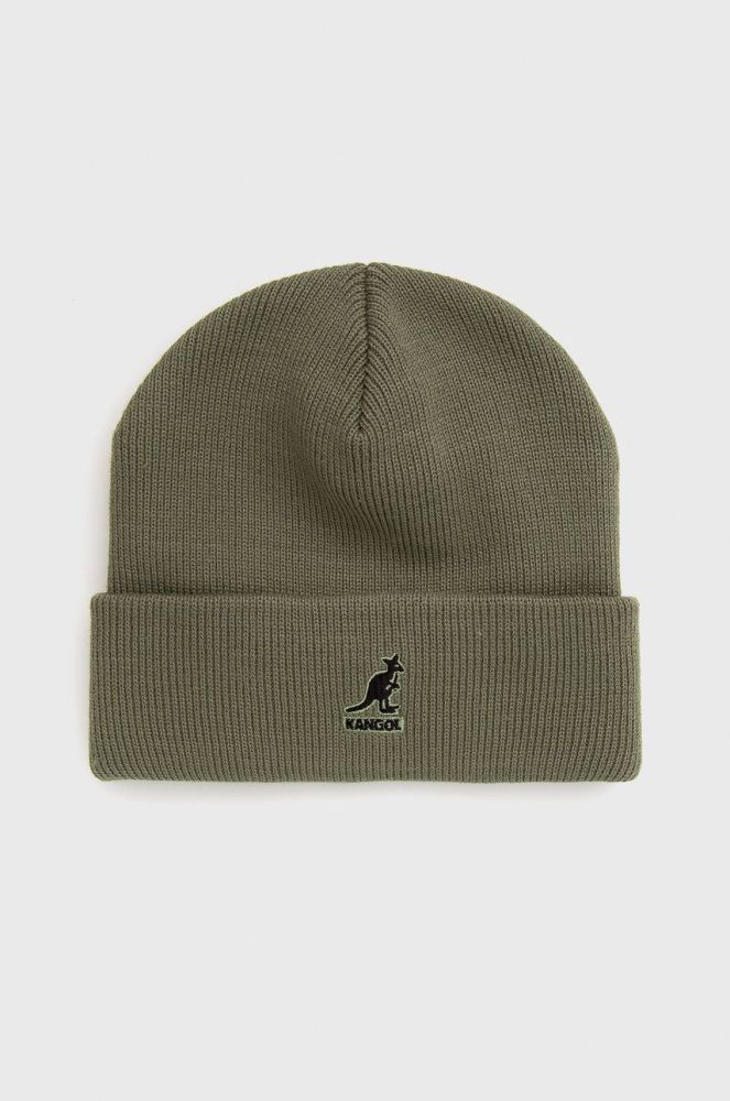 Шапка Kangol колір зелений 2978BC.OG349-OG349