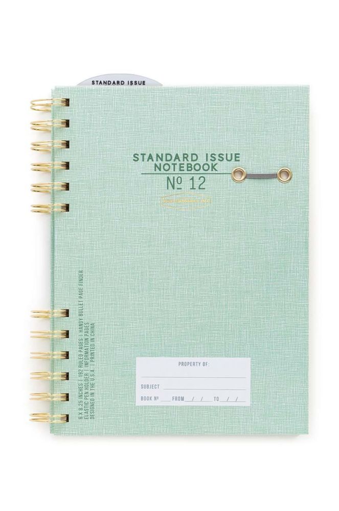 Designworks Ink Блокнот Standard Issue No.12 колір зелений (2350368)