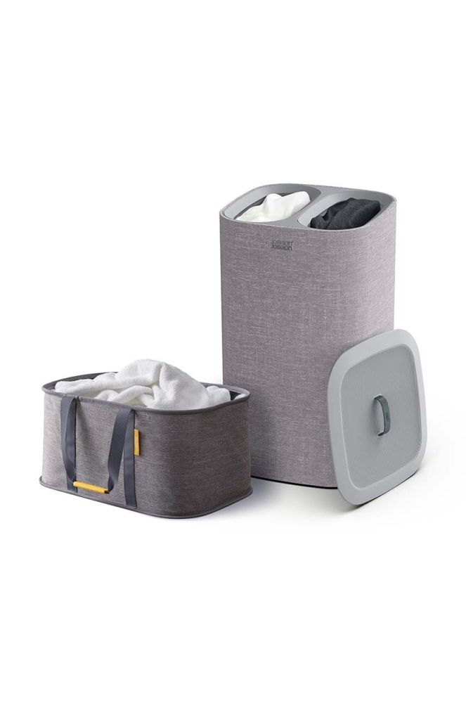 Кошик для білизни Joseph Joseph Hamper & Bag 2-pack колір сірий