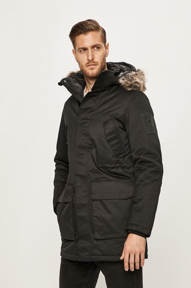 Jack & Jones - Парка колір чорний