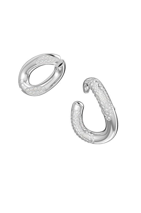 Swarovski - Сережки колір срібний