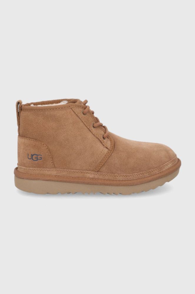 Дитячі замшеві чоботи UGG колір коричневий (1831722)