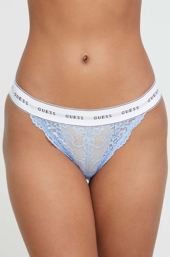 Бразиліани Guess колір фіолетовий (3305616)