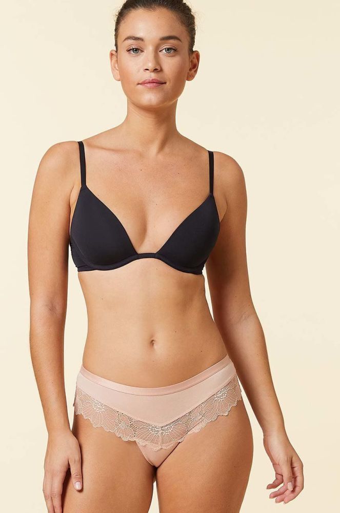 Стринги Etam Rosa - Tanga - Amande колір рожевий