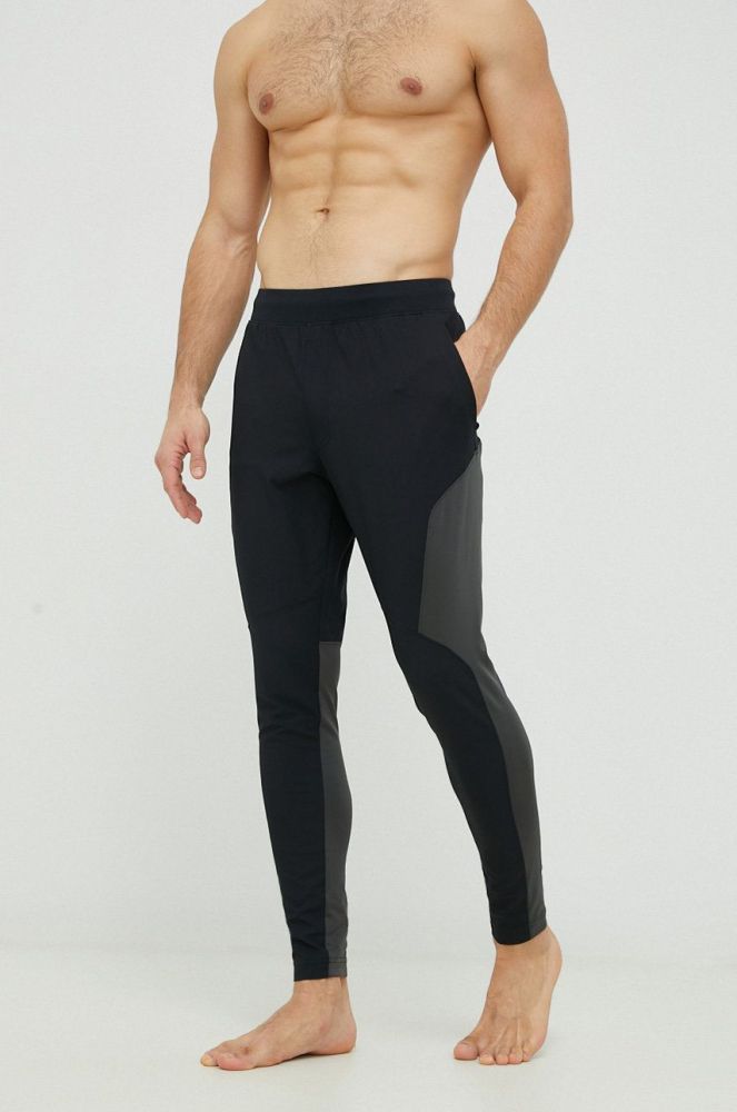 Штани для тренувань Under Armour Unstoppable Hybrid колір чорний