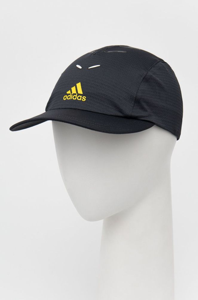 Кепка adidas Performance колір чорний з принтом (2525852)