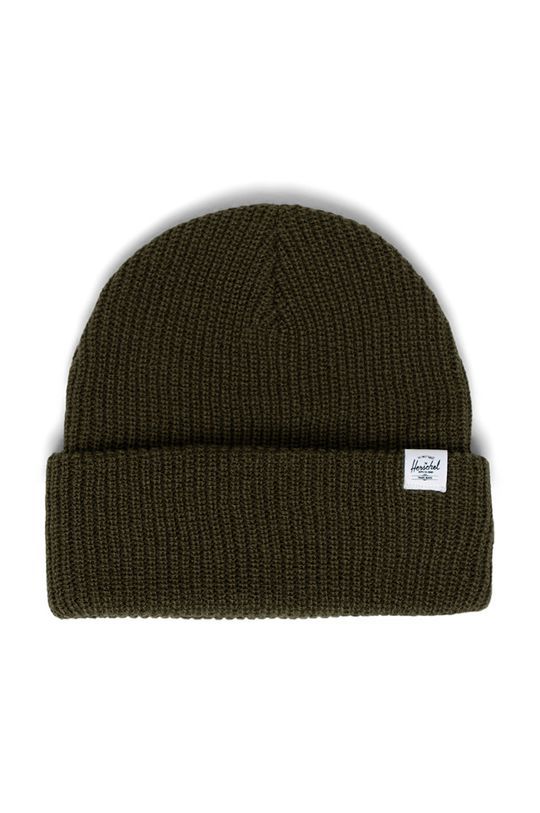 Шапка Herschel колір зелений 1226.1362.OS-IvyGreen