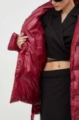 Пухова куртка MMC STUDIO Jesso жіноча колір бордовий зимова oversize