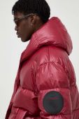 Пухова куртка MMC STUDIO Jesso жіноча колір бордовий зимова oversize