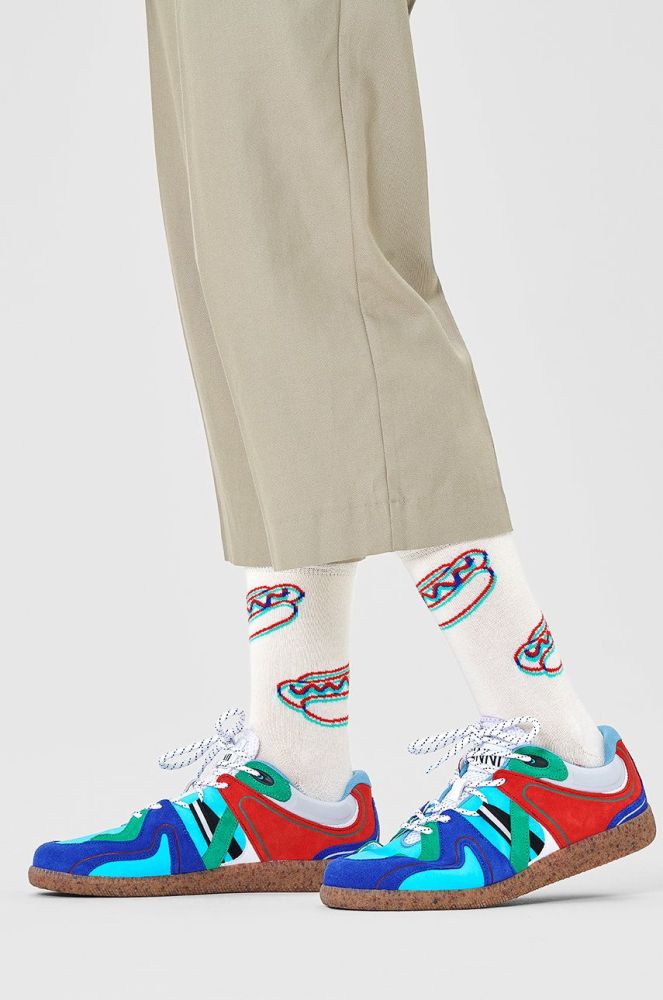 Шкарпетки Happy Socks жіночі колір білий (2527125)