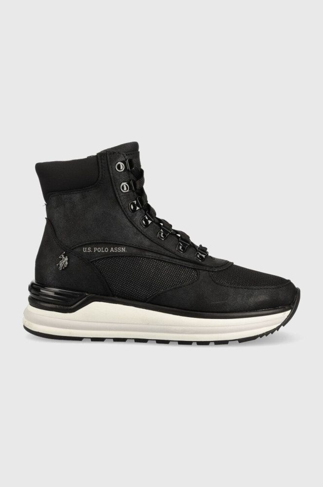 Черевики U.S. Polo Assn. Ophra жіночі колір чорний на платформі