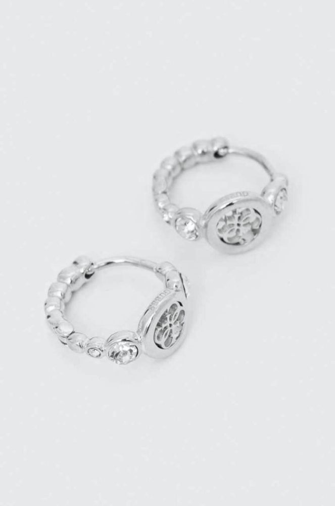 Сережки Guess колір срібний (3570517)