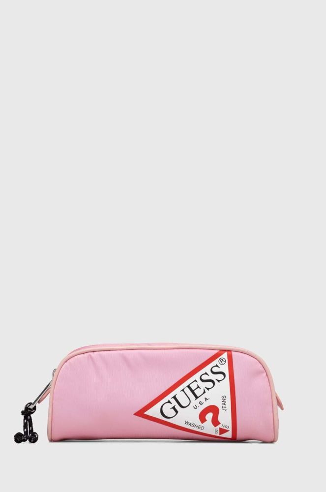 Дитячий пенал Guess колір рожевий (3329652)