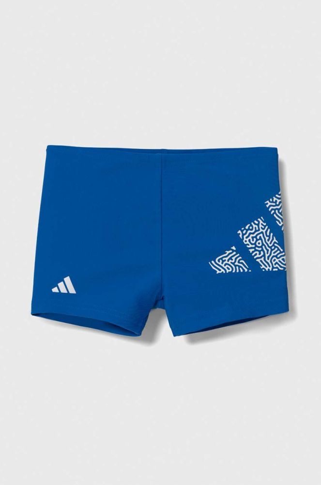 Дитячі плавки adidas Performance колір блакитний