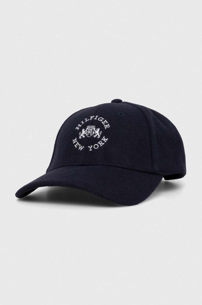 Кепка Tommy Hilfiger колір синій з аплікацією (3434019)