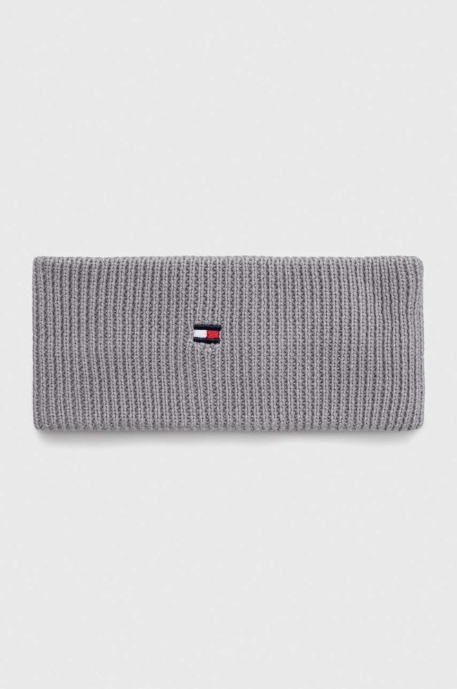 Дитяча пов'язка Tommy Hilfiger колір сірий
