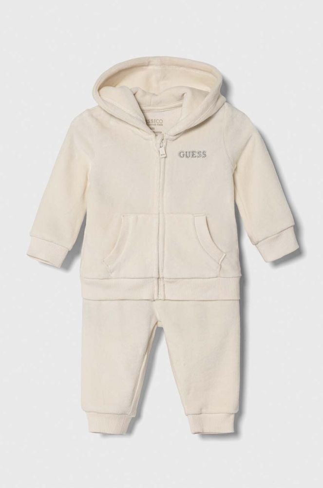 Cпортивний костюм для немовлят Guess колір бежевий (3601946)
