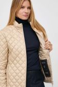 Пухова куртка Max Mara Leisure жіноча колір бежевий перехідна