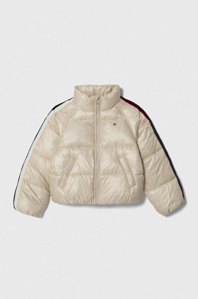 Дитяча куртка Tommy Hilfiger колір бежевий (3375107)