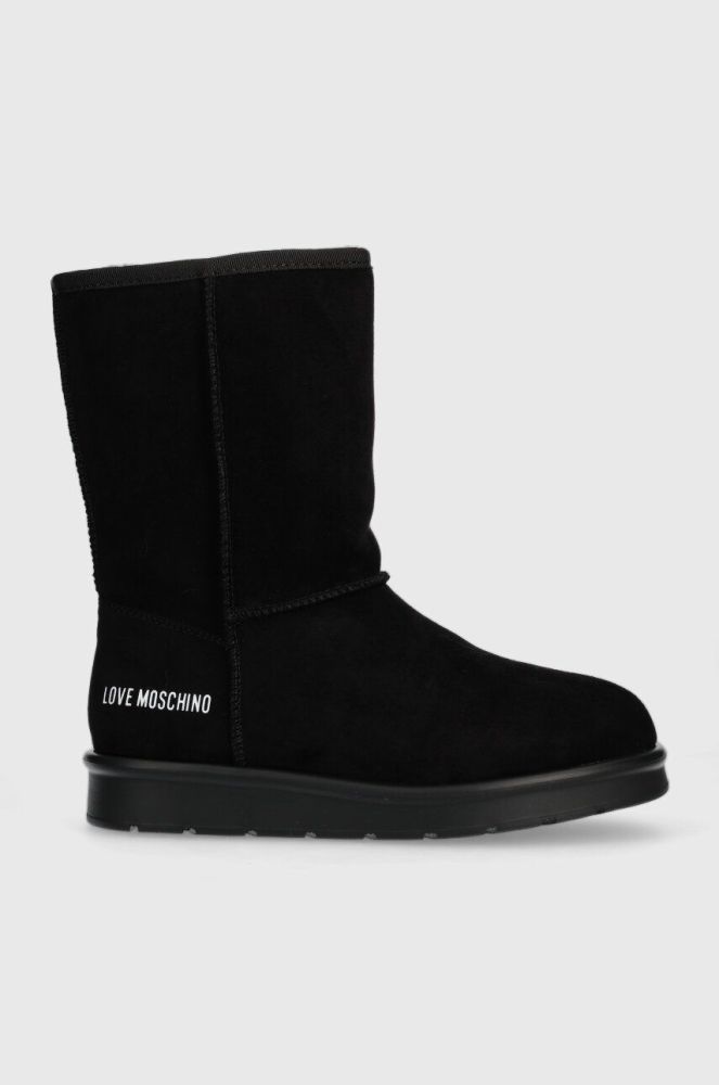Зимові чоботи Love Moschino WINTER30 жіночі колір чорний JA24453H0HJA5000