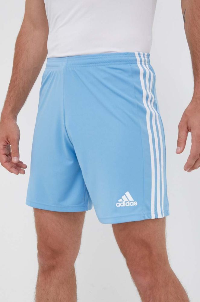 Шорти для тренувань adidas Performance Squadra 21 колір блакитний