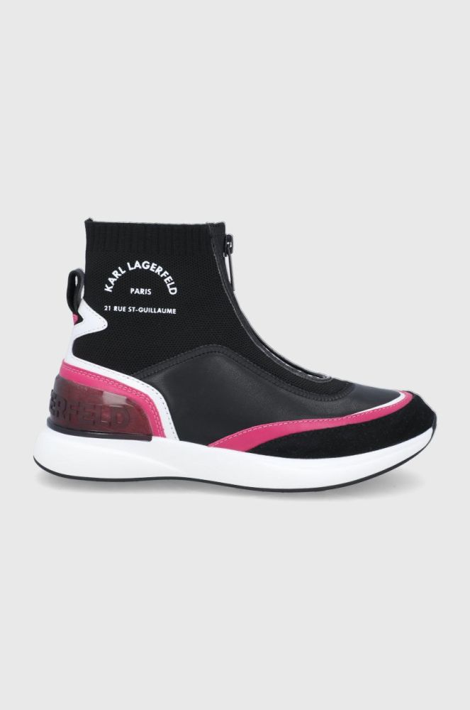 Черевики Karl Lagerfeld Finesse колір чорний