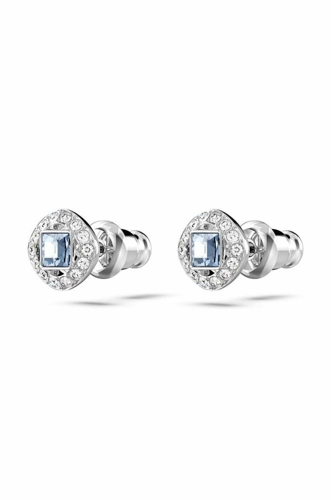 Сережки Swarovski 5662143 MP ANGELIC SQR колір срібний