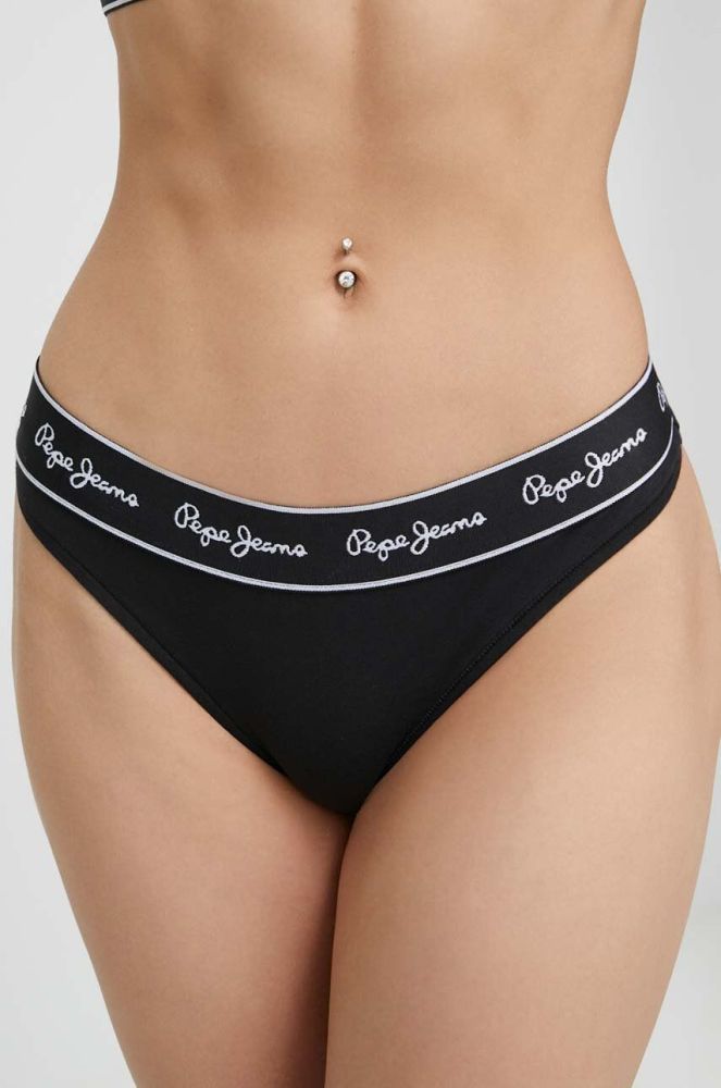 Стринги Pepe Jeans колір чорний (3204453)