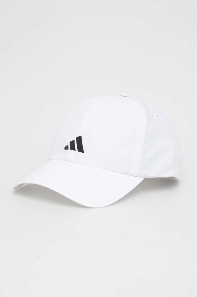 Кепка adidas Performance колір білий з принтом (3308848)