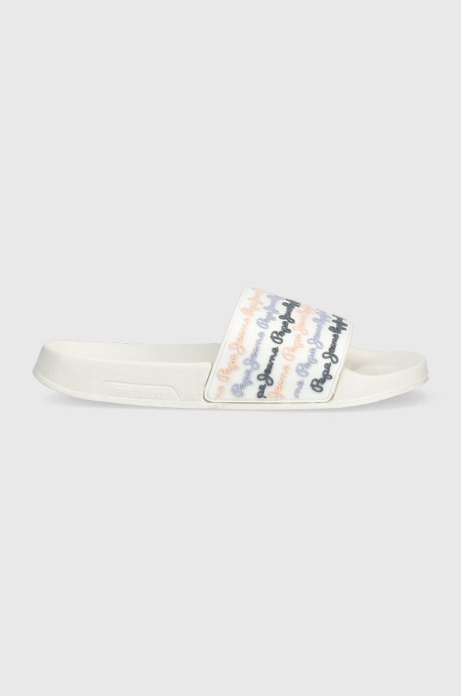 Шльопанці Pepe Jeans SLIDER жіночі колір білий PLS70127