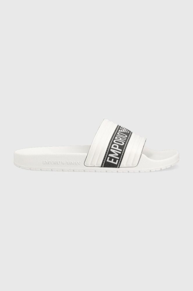 Шльопанці Emporio Armani Underwear XVPS05 XN744 00001 колір білий