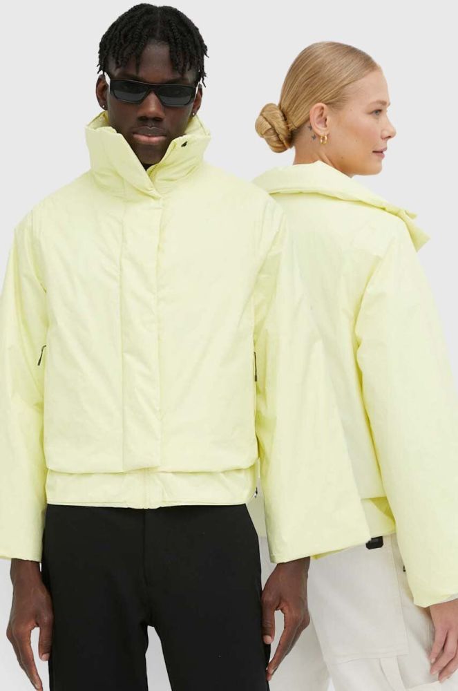 Дощовик Rains 15440 Fuse W Jacket колір жовтий перехідна
