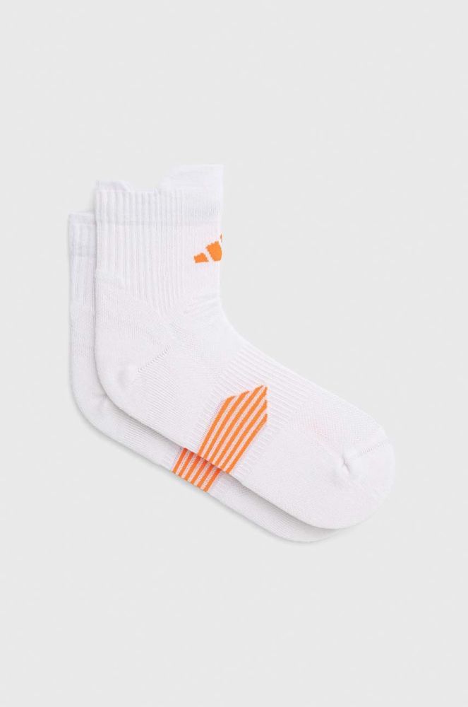 Шкарпетки adidas Performance колір білий (2897943)