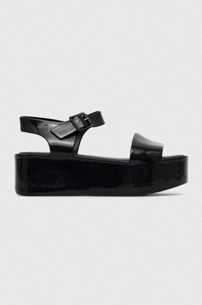 Сандалі Melissa MELISSA MAR AD жіночі колір чорний на платформі M.31686.1003