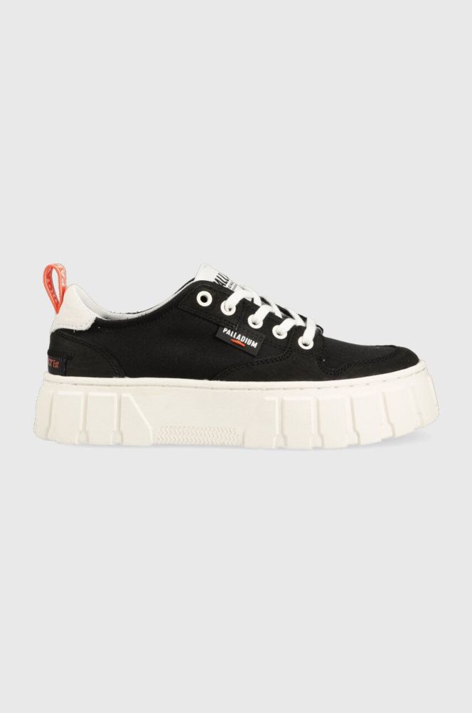 Кеди Palladium ORIGINAL ORIGINAL жіночі колір чорний 98574.008.M