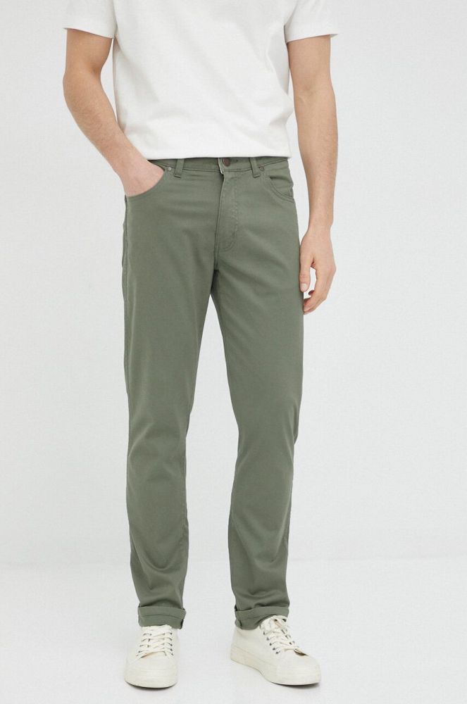 Штани Wrangler чоловічі колір зелений