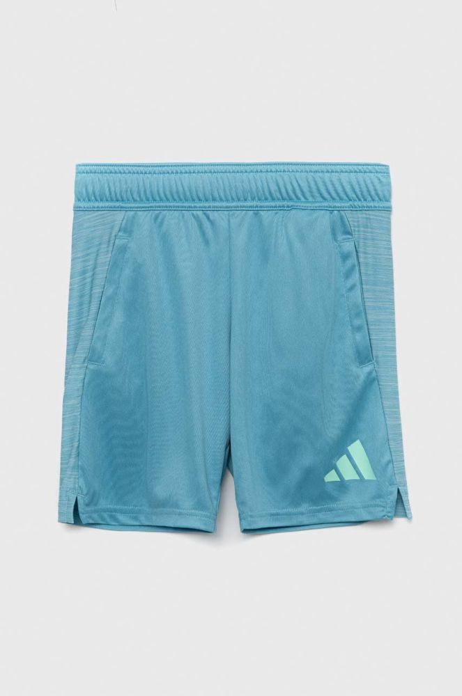 Дитячі шорти adidas B TI HEATH колір бірюзовий регульована талія