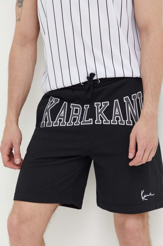 Шорти Karl Kani чоловічі колір чорний