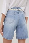 Джинсові шорти Answear Lab жіночі однотонні висока посадка колір блакитний (3251935)